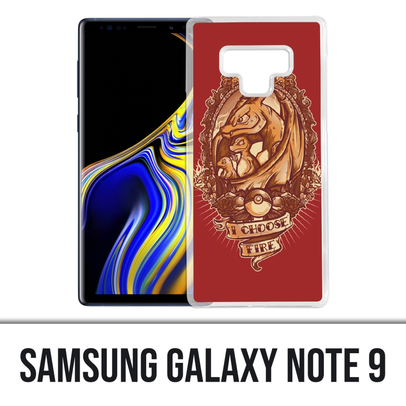 Samsung Galaxy Note 9 case - Pokémon Fire