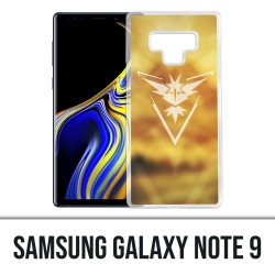 Samsung Galaxy Note 9 Case - Pokémon Go Team Yellow Grunge