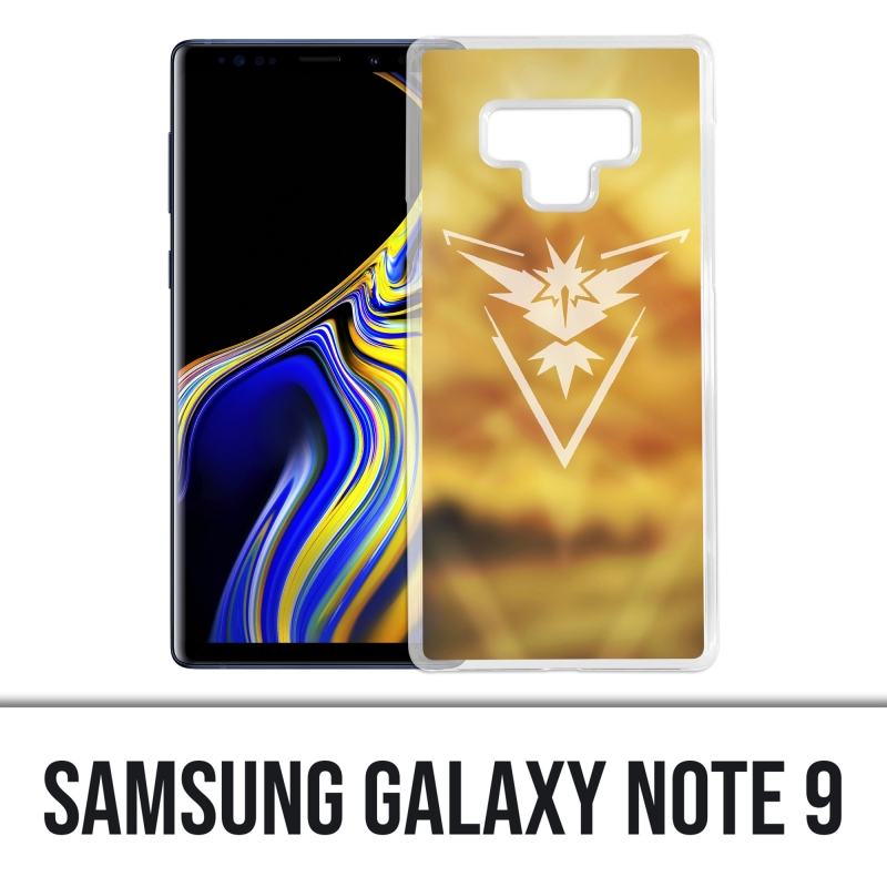 Funda Samsung Galaxy Note 9 - Pokémon Go Team Amarillo Grunge