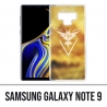 Samsung Galaxy Note 9 Case - Pokémon Go Team Yellow Grunge
