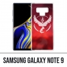 Custodia Samsung Galaxy Note 9 - Pokémon Go Team Rosso Grunge