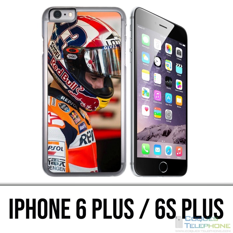 Custodia per iPhone 6 Plus / 6S Plus - Driver Marquez Motogp