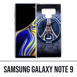Coque Samsung Galaxy Note 9 - Psg Logo Grunge