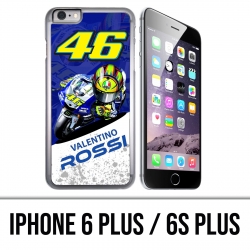 Coque iPhone 6 PLUS / 6S PLUS - Motogp Rossi Cartoon