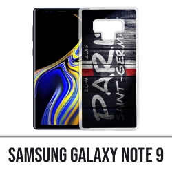 Coque Samsung Galaxy Note 9 - Psg Tag Mur