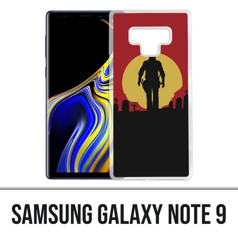 Samsung Galaxy Note 9 Case - Red Dead Redemption Sun.