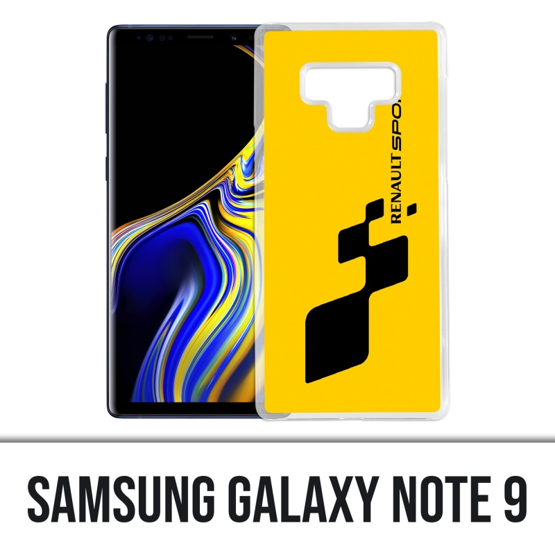 Samsung Galaxy Note 9 Abdeckung - Renault Sport Gelb