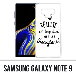Coque Samsung Galaxy Note 9 - Réalité Disneyland