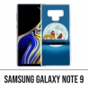 Coque Samsung Galaxy Note 9 - Roi Lion Lune