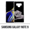 Samsung Galaxy Note 9 Hülle - Pink Drops