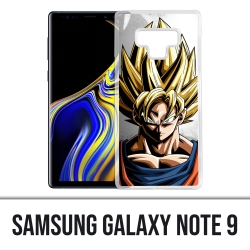 Samsung Galaxy Note 9 Case - Sangoku Wall Dragon Ball Super