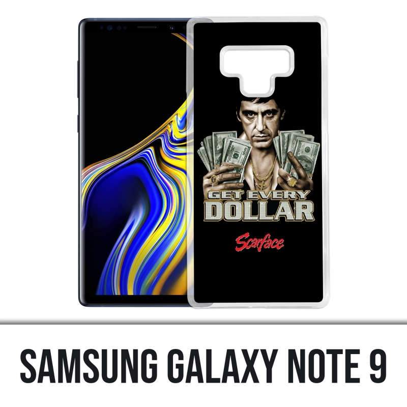 Coque Samsung Galaxy Note 9 - Scarface Get Dollars