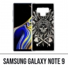 Coque Samsung Galaxy Note 9 - Skull Head Plumes