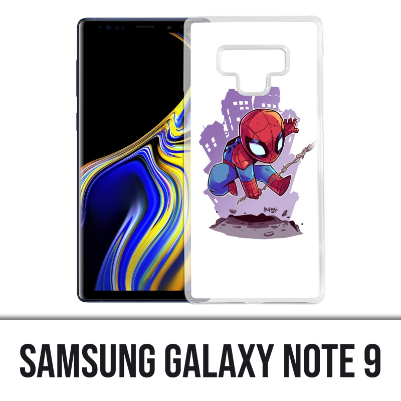 Funda Samsung Galaxy Note 9 - Spiderman Cartoon