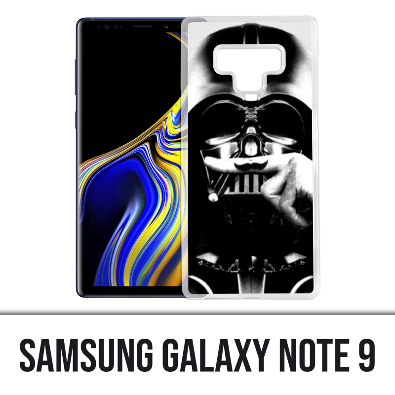 Coque Samsung Galaxy Note 9 - Star Wars Dark Vador Moustache