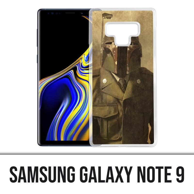 Custodia Samsung Galaxy Note 9 - Star Wars Vintage Boba Fett