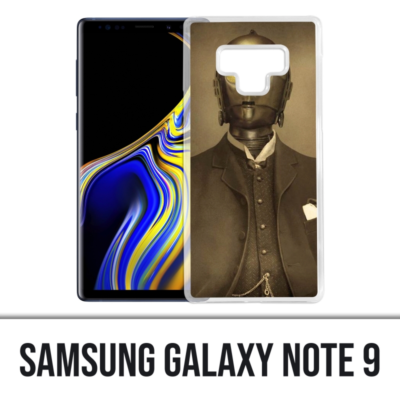 Samsung Galaxy Note 9 case - Star Wars Vintage C3Po