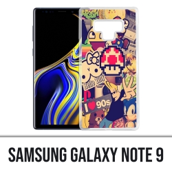 Coque Samsung Galaxy Note 9 - Stickers Vintage 90S