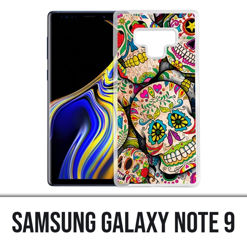 Funda Samsung Galaxy Note 9 - Calavera de azúcar