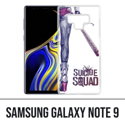 Samsung Galaxy Note 9 Case - Selbstmordkommando Bein Harley Quinn