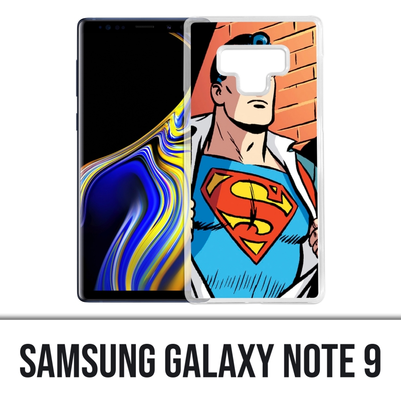 Coque Samsung Galaxy Note 9 - Superman Comics