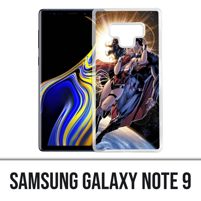 Samsung Galaxy Note 9 case - Superman Wonderwoman