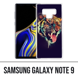 Samsung Galaxy Note 9 case - Tiger Painting
