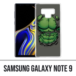 Coque Samsung Galaxy Note 9 - Torse Hulk