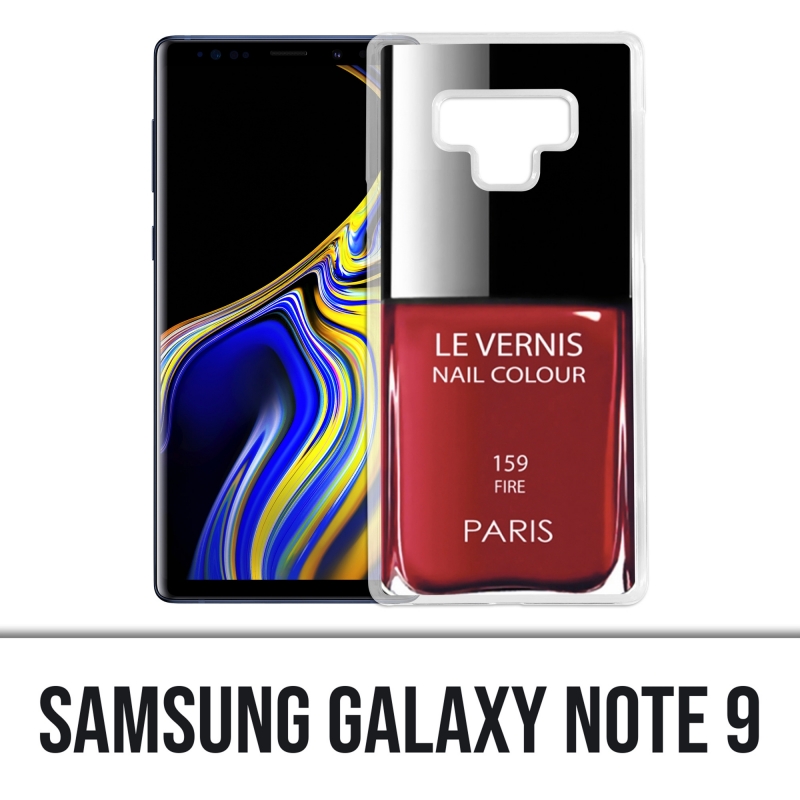 Funda Samsung Galaxy Note 9 - barniz Paris Rouge