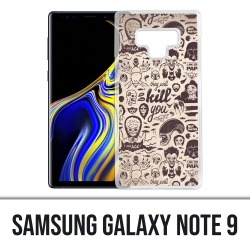 Samsung Galaxy Note 9 case - Naughty Kill You
