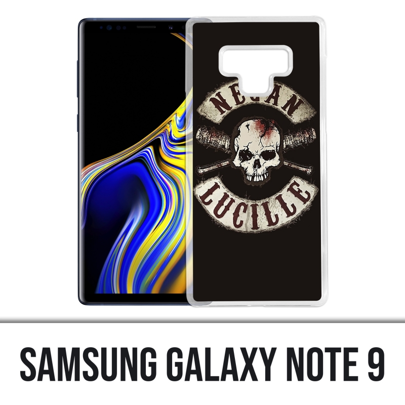 Funda Samsung Galaxy Note 9 - Walking Dead Logo Negan Lucille