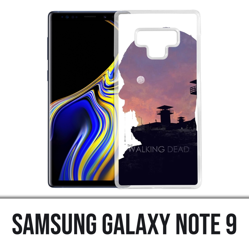 Samsung Galaxy Note 9 Case - Walking Dead Ombre Zombies