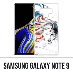 Coque Samsung Galaxy Note 9 - Wonder Woman Art