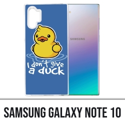Samsung Galaxy Note 10 case - I Dont Give A Duck