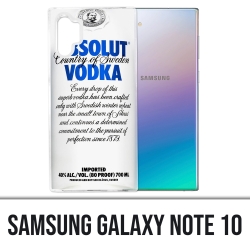 Samsung Galaxy Note 10 case - Absolut Vodka