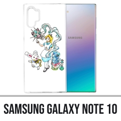Coque Samsung Galaxy Note 10 - Alice Au Pays Des Merveilles Pokémon