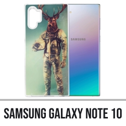 Coque Samsung Galaxy Note 10 - Animal Astronaute Cerf