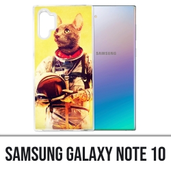 Samsung Galaxy Note 10 case - Animal Astronaut Cat