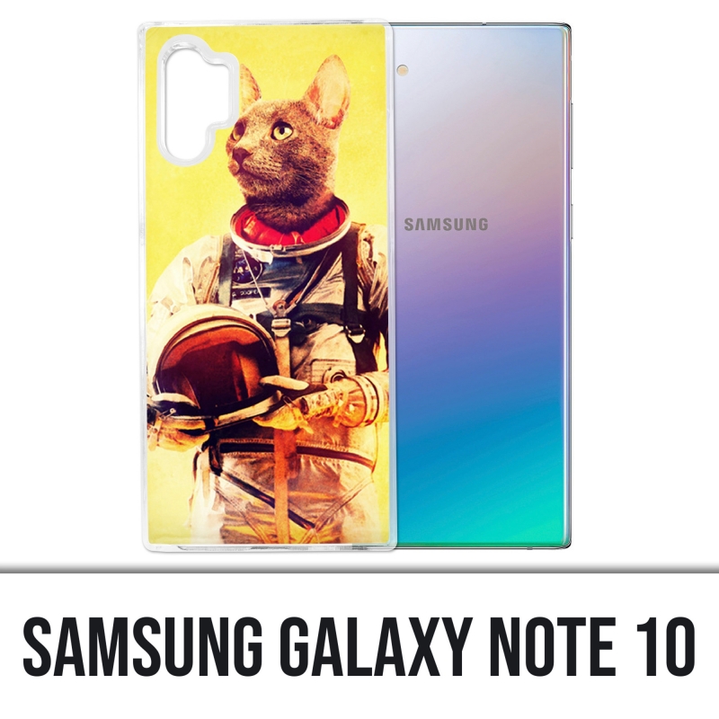 Coque Samsung Galaxy Note 10 - Animal Astronaute Chat