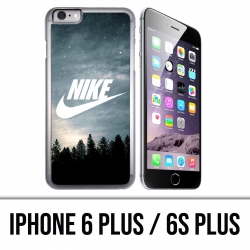 Funda para iPhone 6 Plus / 6S Plus - Nike Logo Wood