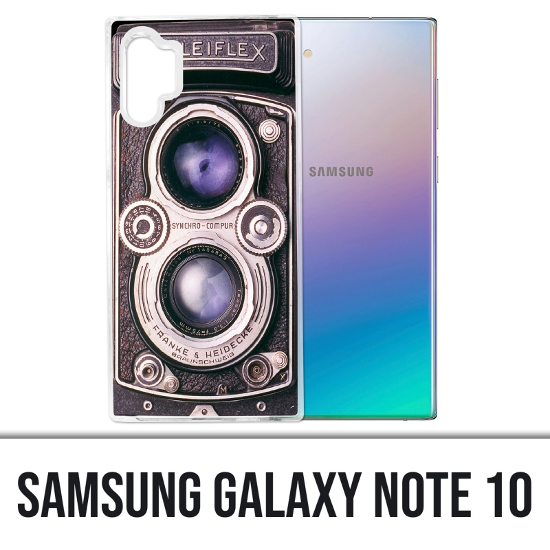 Coque Samsung Galaxy Note 10 - Appareil Photo Vintage