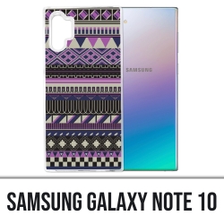 Coque Samsung Galaxy Note 10 - Azteque Violet