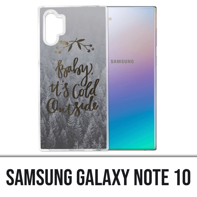 Samsung Galaxy Note 10 case - Baby Cold Outside
