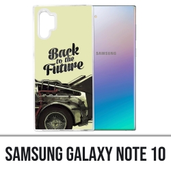 Coque Samsung Galaxy Note 10 - Back To The Future Delorean
