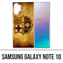 Coque Samsung Galaxy Note 10 - Barcelone Vintage Football