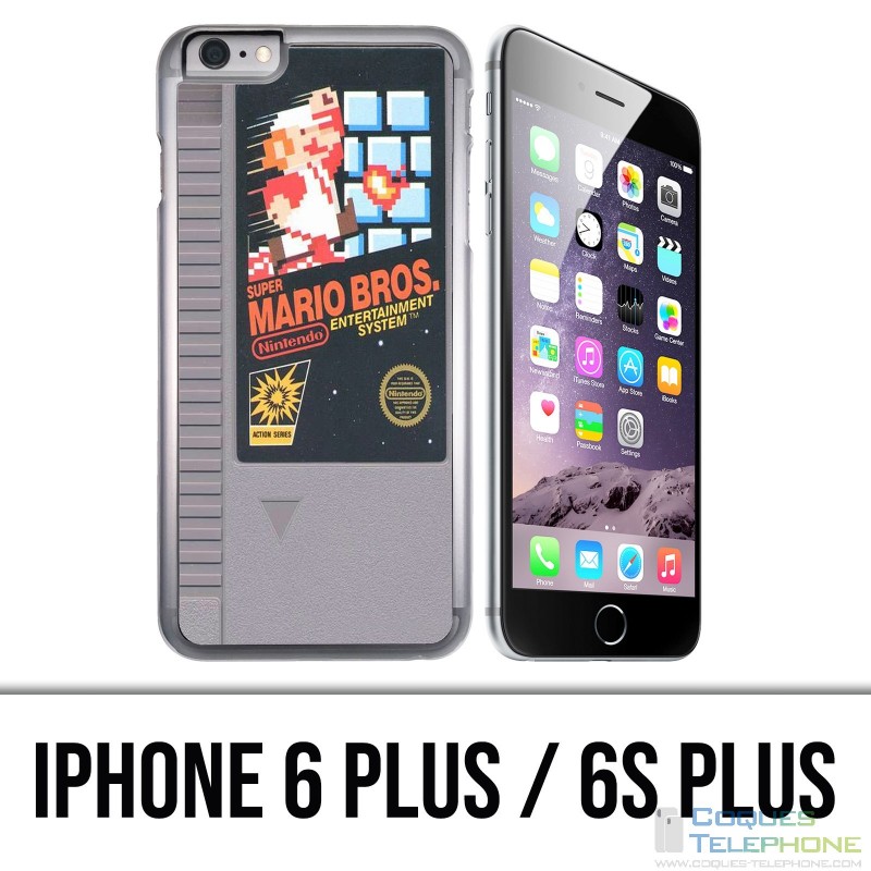 Carcasa iPhone 6 Plus / 6S Plus - Cartucho Nintendo Nes Mario Bros