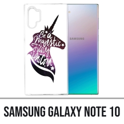 Samsung Galaxy Note 10 Case - Seien Sie ein majestätisches Einhorn
