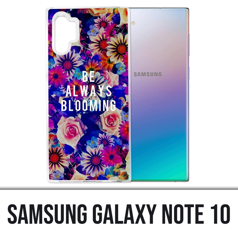 Samsung Galaxy Note 10 case - Be Always Blooming