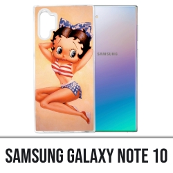 Coque Samsung Galaxy Note 10 - Betty Boop Vintage
