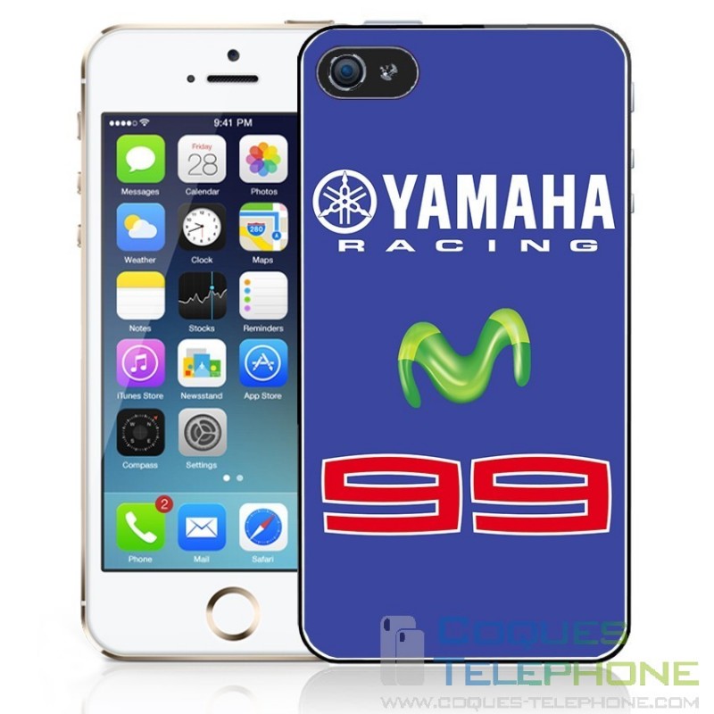 Coque téléphone Yamaha Movistar - Jorge Lorenzo